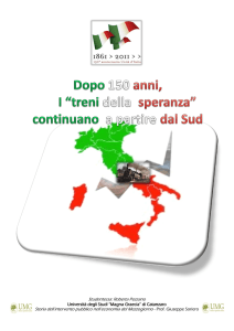 Divario tra Nord e Sud. Pezzuto