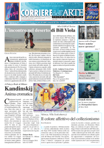 Artisti . Corriere dell arte