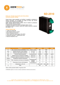 Diodo SD-2510 - Agentech Srl