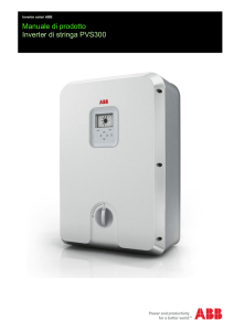 IT / PVS300 string inverters product manual B / screen