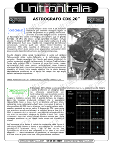 astrografo cdk 20 - unitronitalia instruments