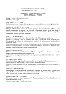 scienze della terra