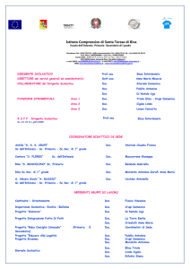 Istituto Comprensivo di Santa Teresa di Riva organigramma definitivo
