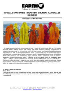 Programma Speciale Capodanno - Rajasthan e Mumbai