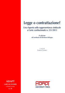 Legge o contrattazione?