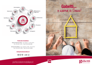 Brochure Gabetti e siamo a casa