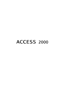 ACCESS 2000