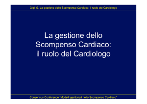 La gestione dello Scompenso Cardiaco: il ruolo del