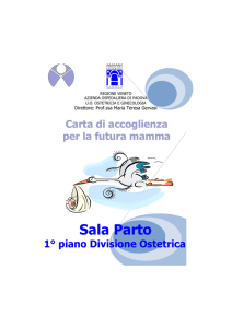 Brochure sala parto - Azienda Ospedaliera di Padova