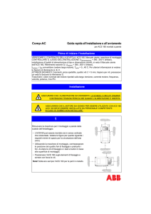 Comp-AC Guida rapida all`installazione e all`avviamento