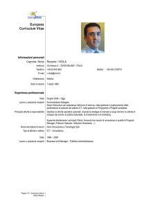 CV Rosario Viola - Ottobre 2014 - Ordine degli Ingegneri della