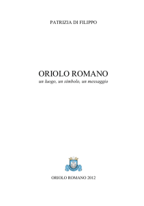 oriolo romano - Ricerca spirituale