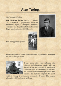 Alan Turing. - GiornalinoH