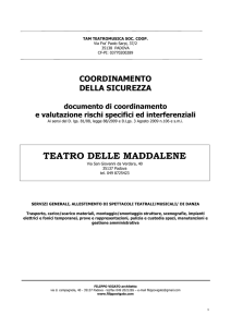 DUVRI teatro Maddalene