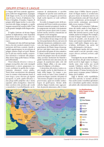 Asia centrale: Gruppi etnici e lingue