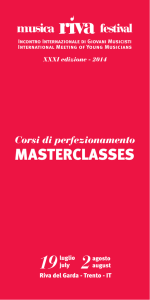 MASTERCLASSES