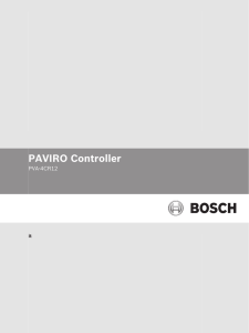 Unità di controllo - Bosch Security Systems