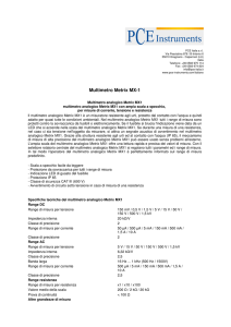 Multimetro Metrix MX-1