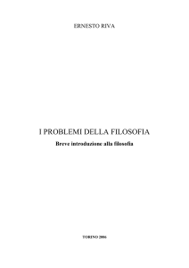 I problemi della filosofia