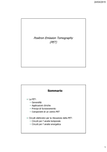 Positron Emission Tomography (PET)