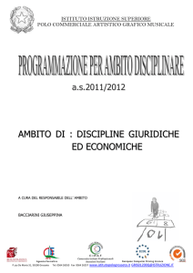 programmazione di diritto a. s. 2011/2012