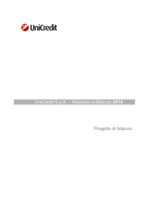 UniCredit SpA – Relazioni e Bilancio 2014