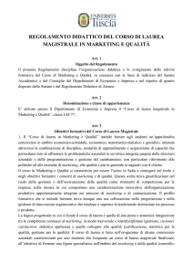 Marketing e qualità LM-77