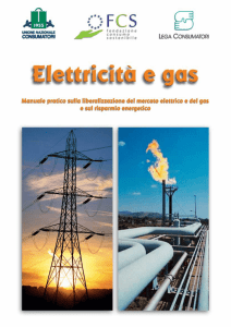 Elettricità e gas Manuale pratico sulla liberalizzazione del mercato