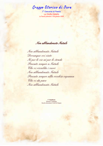 Le Poesie premiate a gennaio 2004