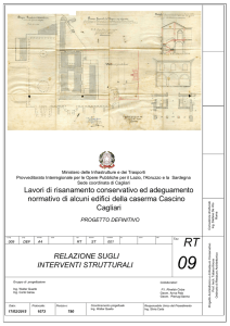 Relazione Interventi strutturali