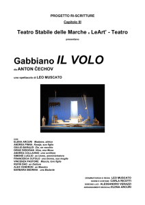 Gabbiano IL VOLO - Teatro Alaleona