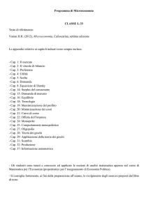 Varian HR (2012), Microeconomia, Cafoscarina, settima edizione Le