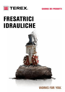 fresatrici idrauliche