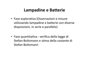Lampadine e Batterie