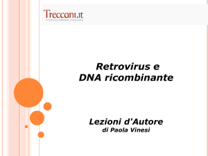 il dna ricombinante