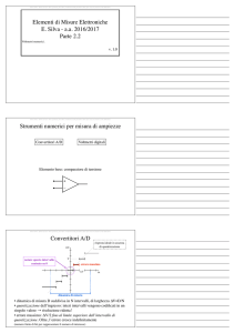 Elementi di Misure Elettroniche E. Silva - aa 2016/2017