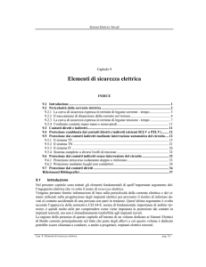 Elementi di sicurezza elettrica