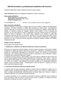 Stage interno - UniTN - Università di Trento