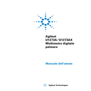 Agilent U1273A/U1273AX Multimetro digitale palmare