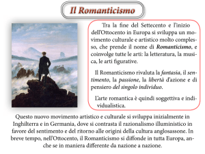 Il Romanticismo e il Neoclassicismo