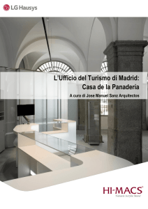 L`Ufficio del Turismo di Madrid: Casa de la Panadería - Hi-Macs