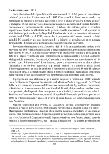 La Statistica del 1811 - Sito web dell`Archivio di Stato di Benevento