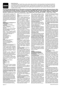 Documento Informativo Generale Unico su: intermediario