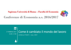 Conferenze di Economia as 2016/2017