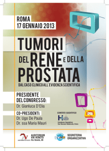 Programma preliminare - Gruppo Italiano di Uropatologia