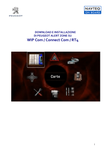 WIP Com / Connect Com / RT4 - Peugeot