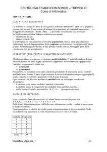 TREVIGLIO Corso di Informatica - Centro Salesiano don Bosco