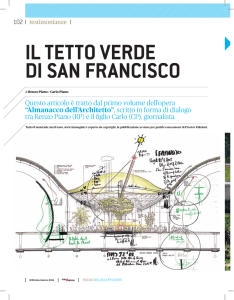 il tEtto vErdE di San franciSco