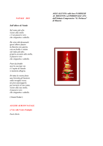 Auguri di Buon Natale - Istituto Comprensivo "Giorgio Perlasca"