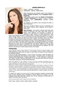 Lorena Baricalla Official Web Site